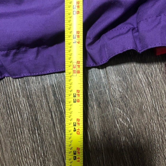Vintage Eastern Mountain Sports (EMS) Purple Half-Zip Anorak Windbreaker Jacket - Picture 10 of 13